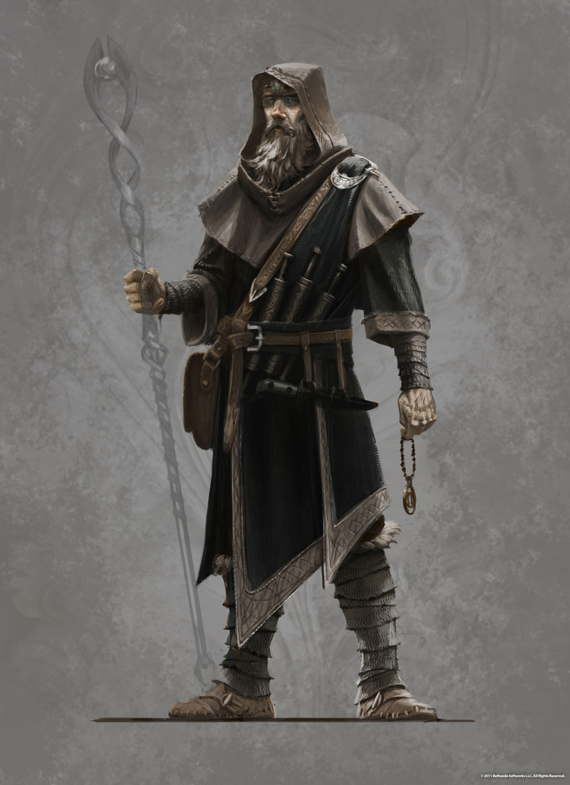 Illustration for article titled This Skyrim Concept Art Isn't Afraid to Fight Dragons